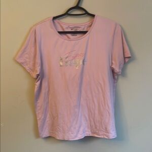 Relaxed Pink Short Sleeve Tee  (Bin C)